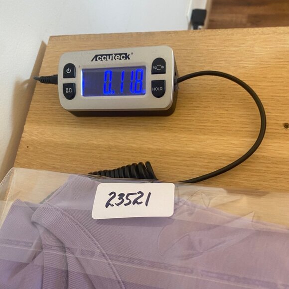 J Jill Top Womens Medium Purple Perfect Pima Forward Seam Tunic Pullover Knit - Picture 10 of 10